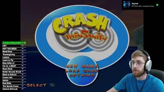 Crash Twinsanity 100% No Hit run +Double Enemies ER Ironring run deathless (March 30, 2025 VOD)
