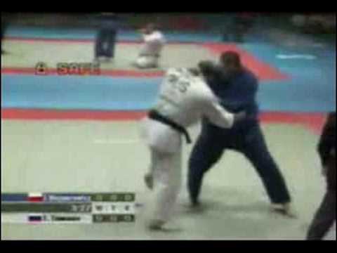 Judo 2003 Osaka Wojnarowicz (POL) - Tmenov (RUS) [+100kg]