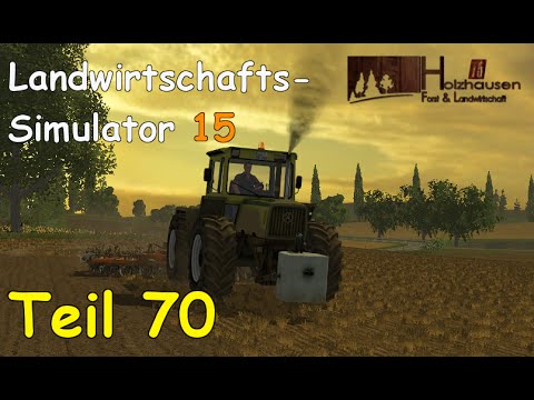 Let's Play Together Landwirtschafts Simulator 15 Teil 70 Nachts eggen [Holzhausen] | Liongamer1