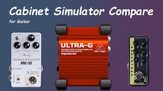 Video thumbnail for CABINET SIMULATOR COMPARE/ Mooer Micro Preamp/ Behringer Ultra-G DI Box/ Maxz MK-lll by BOMBER World