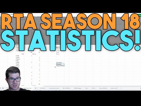 RTA Season 18 Nerdy Statistics Video in SUMMONERS WAR!