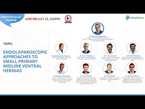 Endo-laparoscopic Approaches To Small Primary Midline Ventral Hernias