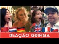 REAÇÃO GRINGA QUANDO FALO VÁRIAS LÍNGUAS LONDRES PARIS GABRIEL POLIGLOTA