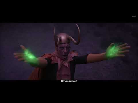 Classic Loki Glorious Purpose!