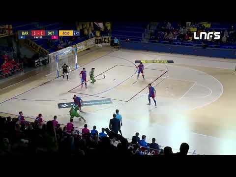 Gol Lozano (6-1) Barça FS - Xota FS. J20, 1Div. LNFS