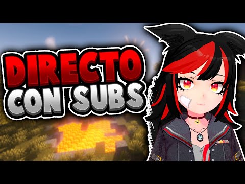 [VTUBER🐺]🔴 LIVE of MINECRAFT PLAYING with SUBS |  NOT premium 1.8.9 #vtuber #directo #minecraft