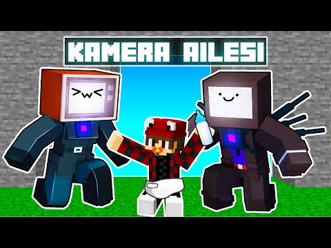 TV MAN AİLESİ BENİ SAHİPLENDİ - ⚠️ Minecraft