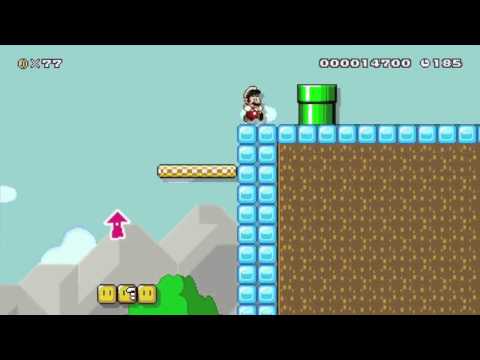 Super Mario Maker: Ascending Cookie Mountain