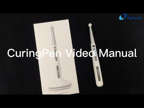 Plastic manual eighteeth medical curing pen, for clinical