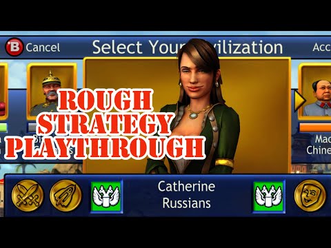 MY STRATEGY HOW TO WIN ON DEITY (ROUGH GUIDE) - Russian Technology Civilization Revolution Gameplay