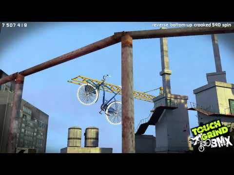Updated click box: 22,152,131 on skyline - Touchgrind BMX