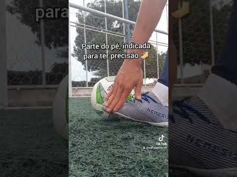 TUTORIAL RÁPIDO DE CHUTE COM CURVA #brasileirão  #futbol