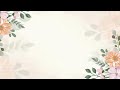 4K Wedding Floral Invitation Background Video Stocklate Backgroundvideo