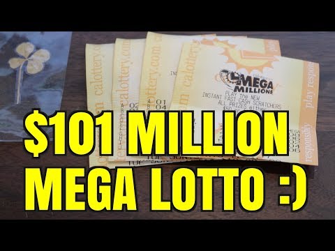 MEGA MILLIONS $101 MILLION DRAWING RESULTS! Lotto Pool #2 Draw #3