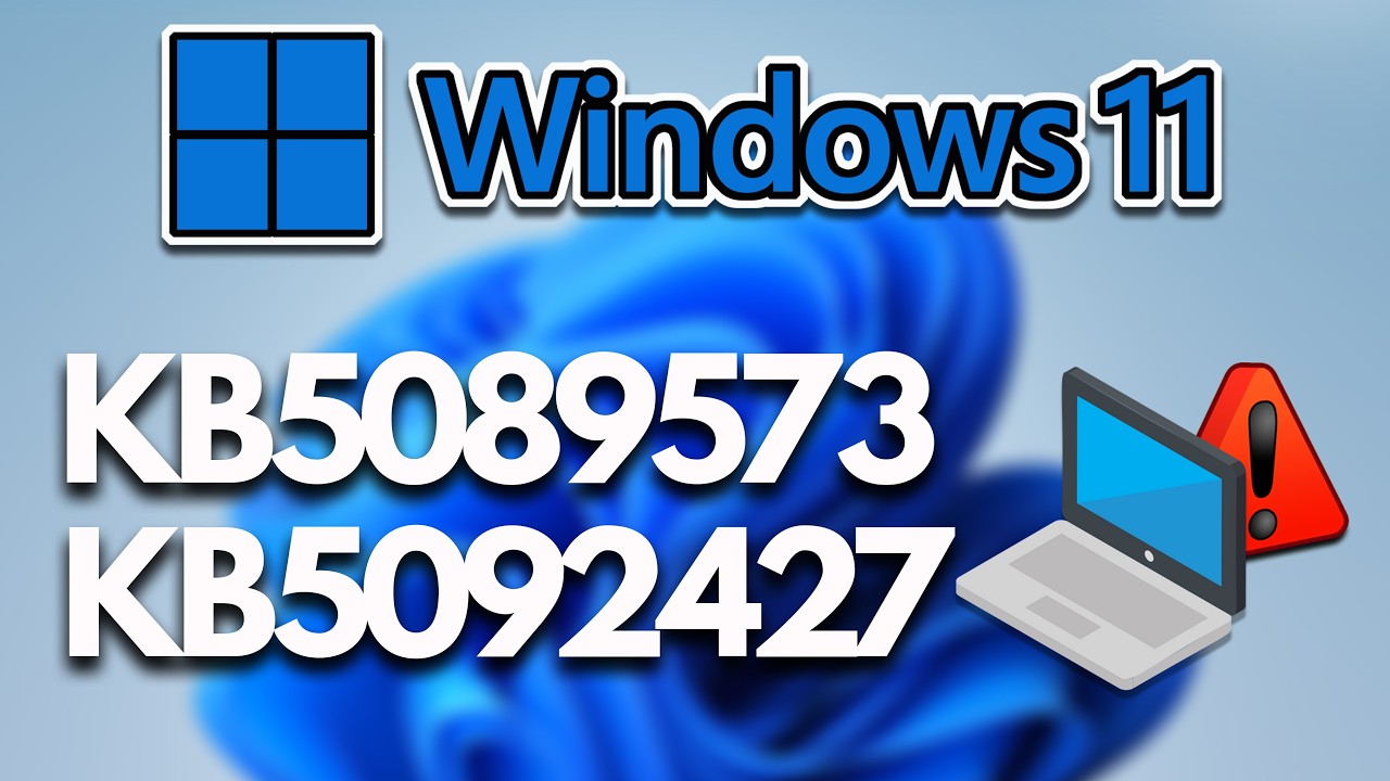 Error al Instalar o Descargar Actualización KB5089573/KB5092427 en Windows 11