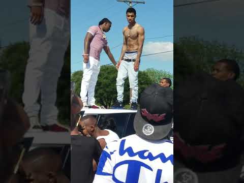 HotBoy Wes X TrapBoy Freddy video shoot Waco!