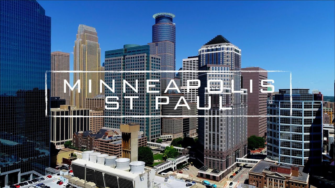 Minneapolis - St Paul, Minnesota | 4K Drone Tour Over Twin Cities