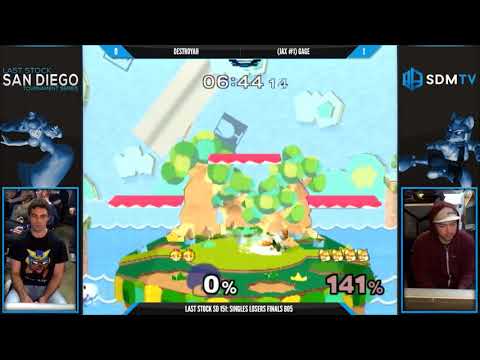 LSSD 151 - Destroyah (Peach) vs. Gage (Fox) - SSBM Losers Finals - Smash Melee