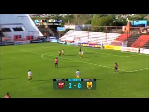 Patronato 2 vs Santamarina 0 - Los Goles!!! Fecha 16 Primera División 2015