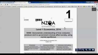 How to: find past papers and answers on the NZQA website