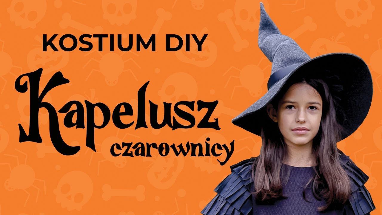 Halloweenowe inspiracje - kapelusz czarownicy🧙‍♀