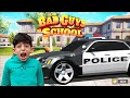 Jason and Alex play Bad Guys at school funny game with police