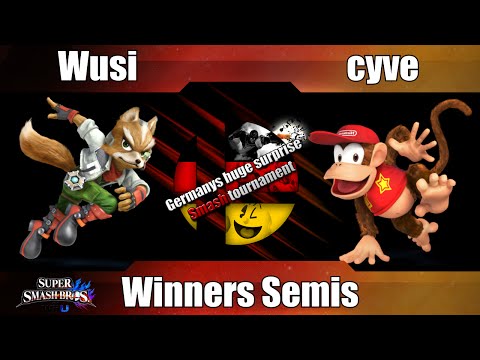 Ghsst - Wusi (Fox) Vs. PSG | cyve (Diddy) - Winners Semis - Smash 4