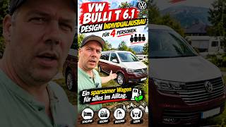 Volkswagen VW Bulli Bus T 6.1 lang individual #campervan #camper #camping #wohnmobil #roomtour