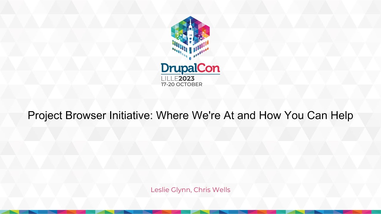 OPEN WEB COMMUNITY - Project Browser Initiative: Where We're At and How You Can Help