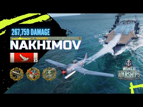 ADMIRAL NAKHIMOV Aircraft Carrier / WoWs / World of Warships #wows #worldofwarships #gaming