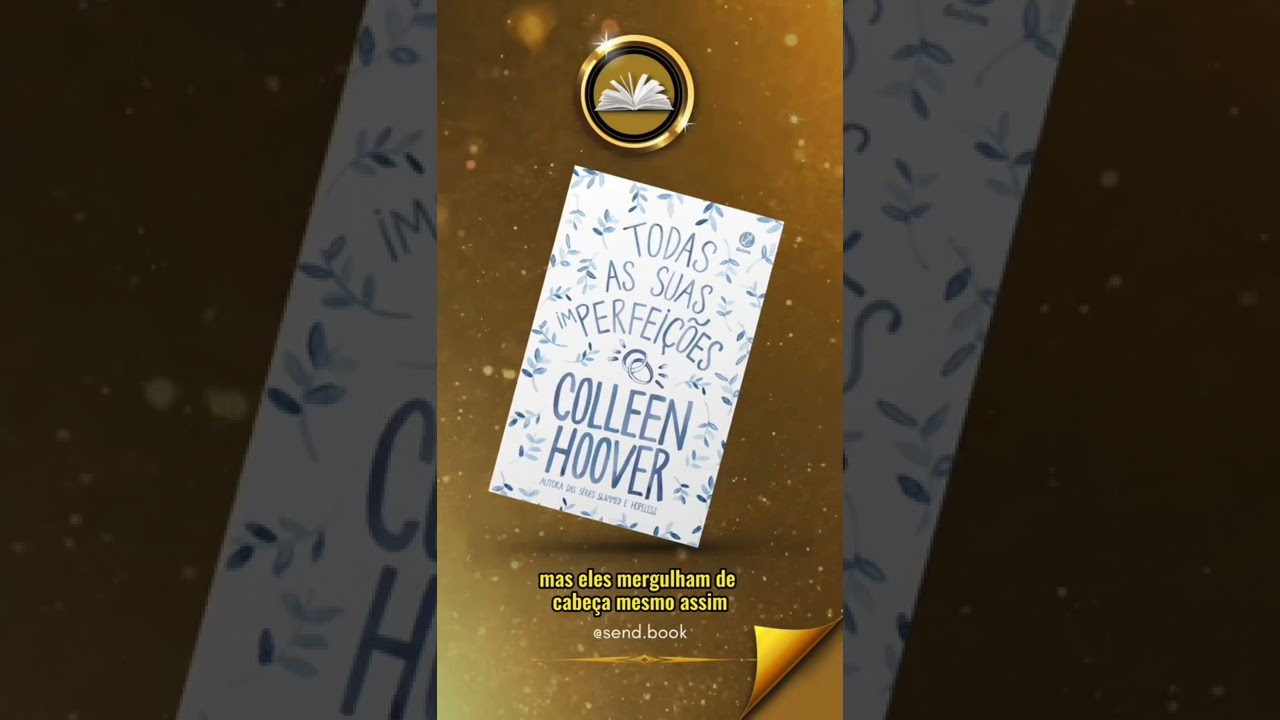(RESENHA EM AUDIO - LIVRO) TODAS AS SUAS IMPERFEIÇÕES - COLLEEN HOOVER #shorts