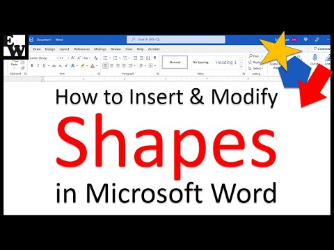 How to Insert and Modify Shapes in Microsoft Word (PC & Mac)