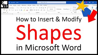 How to Insert and Modify Shapes in Microsoft Word (PC & Mac)