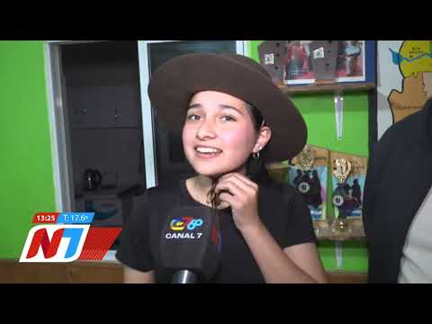 Sabrina Sayago, la joven de Forres que sueña con ser campeona nacional de malambo