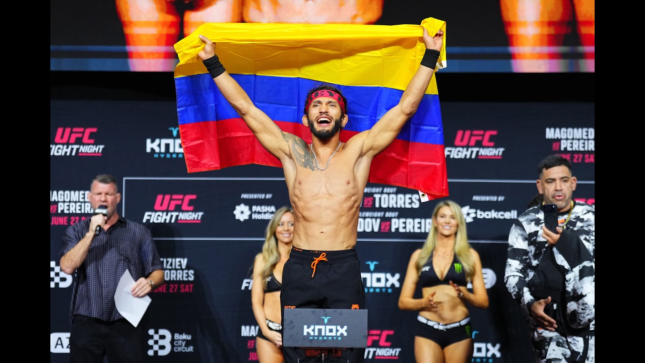 #UFCBaku Javier Reyes Busca Ser Una Inspiración 🇨🇴