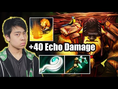 ECHO SLAM Full DAMAGE - Ana [Earthshaker] Dota 2
