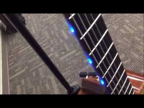 guitar fretboard led light up fret markers installation tutorial