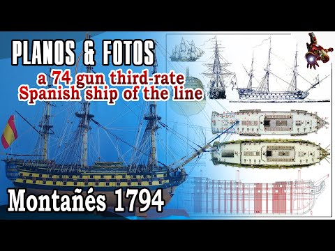 The Montanes 1794 model ship PLANS & PHOTOS * SUPER ScaleModeling HEROES