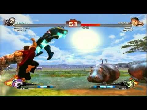 Super Street Fighter 4 Hiropon (Seth) vs Ekusiru (Ryu)