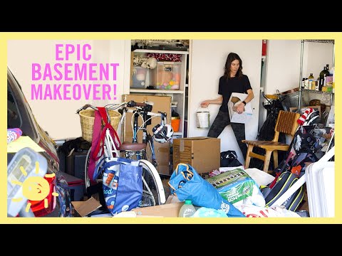 Most Satisfying Basement MAKEOVER Ever!