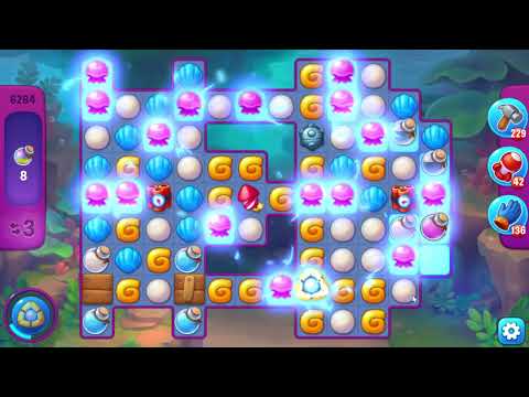 Fishdom 6284 Super Hard Level - 14 moves - NO BooSTERS