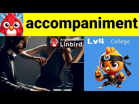 Accompaniment: Meaning, Pronunciation, Definition in American & British English - accompaniments