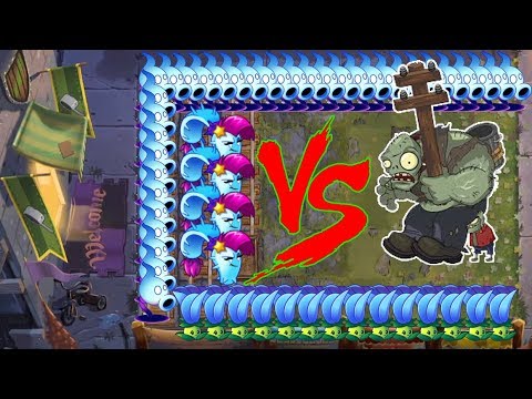 Plants vs Zombies 2 Battlez - Dusk Lobber and Shadow Peashooter