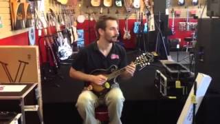 Video thumbnail for Washburn Mandolin M3SWK Bluegrass Old Time Folk Music Lessons by JFMusicOnline