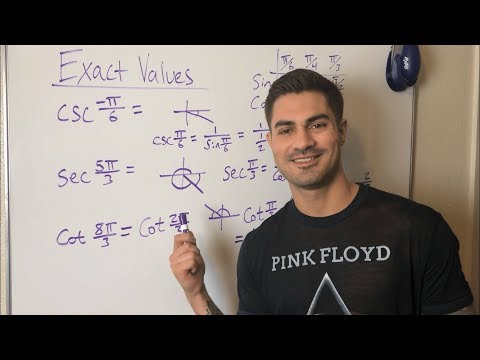 Finding Exact Values of Trig Functions