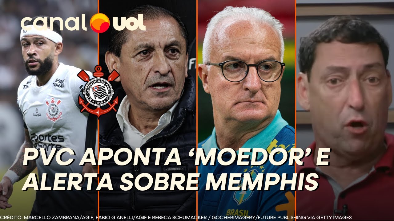 CORINTHIANS NÃO É SEGURO! É UM MOEDOR DE TÉCNICOS! PVC DETONA E ALERTA SOBRE MEMPHIS