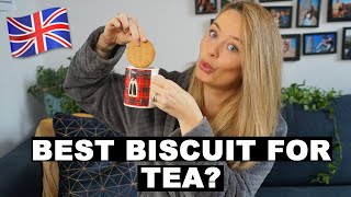 What is the BEST British Biscuit for Tea? | Ranking British Biscuits for Dunking