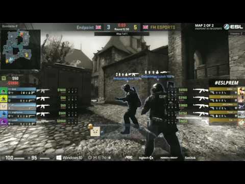 [UKCSGO] 20.02.2017 - FM eSports vs Endpoint @ ESL UK Premiership W6 Map 2