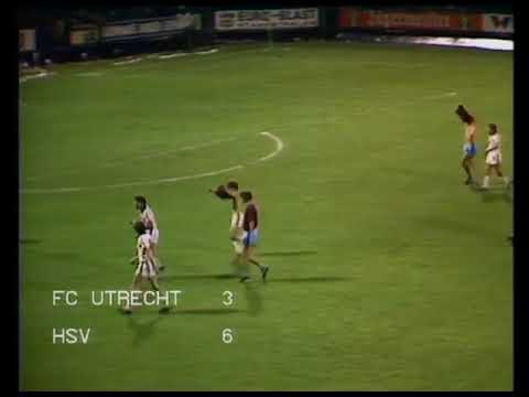 1981/1982 UEFA CUP FC Utrecht - Hamburger SV 1st Round 2nd leg