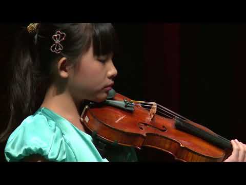 CHLOE CHUA / Menuhin Competition 2018, Junior first rounds - day 1